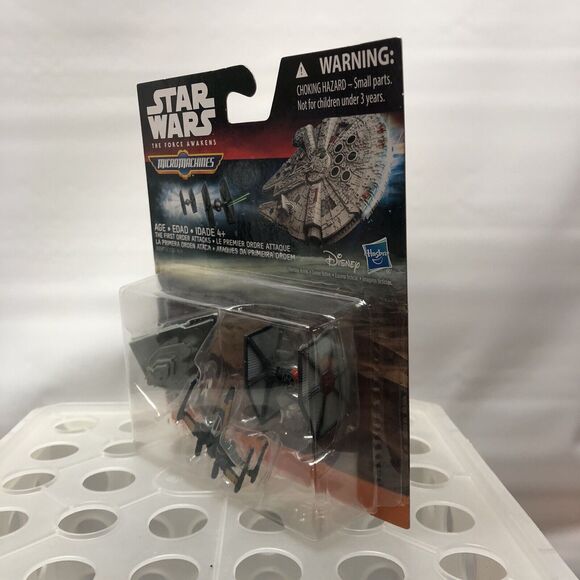 Star Wars Micro Machines 3-Pack The First Order Attacks Poe X-Wing Tie Fighter - Picture 8 of 10